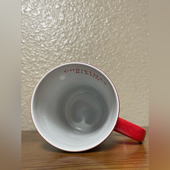 Starbucks 2014 Red Christmas Blend Ceramic Mug with logo - Picture 5 of 5